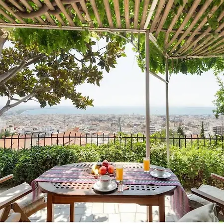 Ano Poli With Private Terrace And View Apartment *